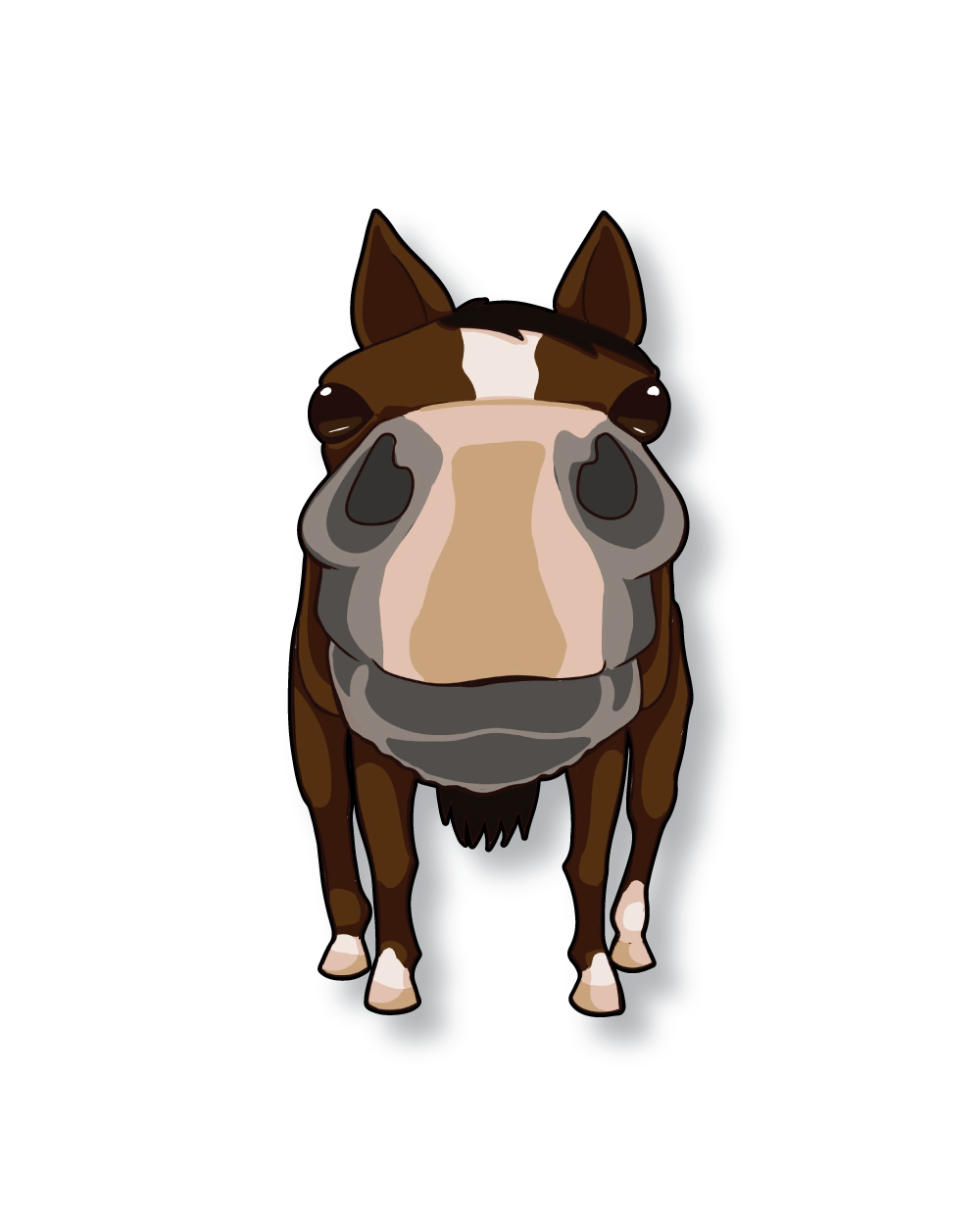 Honse Front Unisex Tee