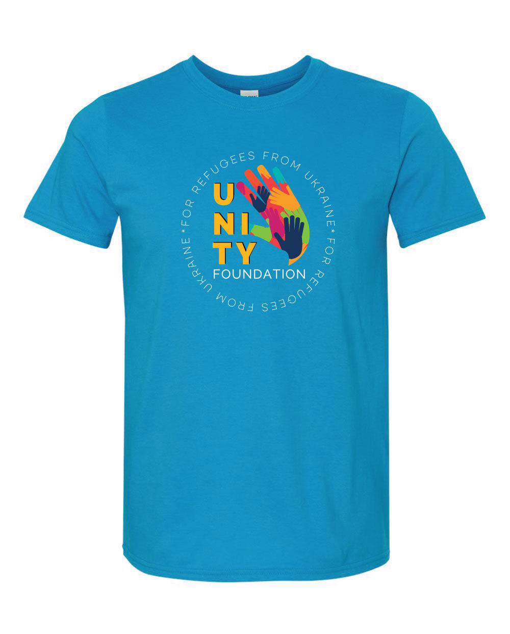 Unity Foundation T Shirt Blue